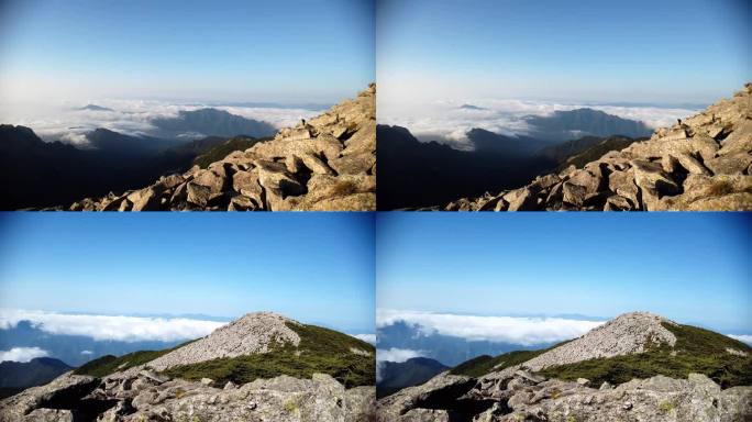 云海延时 高山云海 秦岭云海延时日出云海