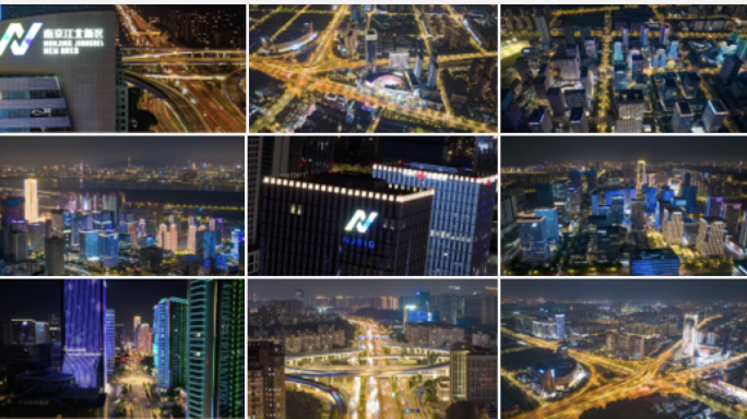 南京江北新区夜景