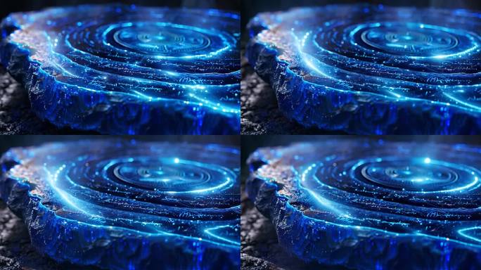 特效 光效 流光 蓝色流光