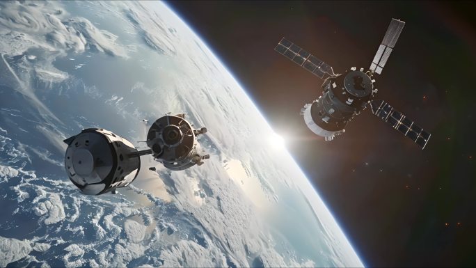 中国火箭点火发射 航天事业 宇宙卫星