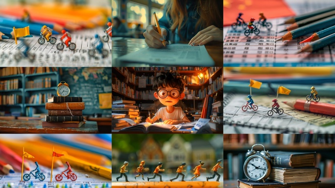 高考加油写意镜头合集