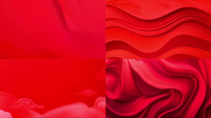 红色抽象背景