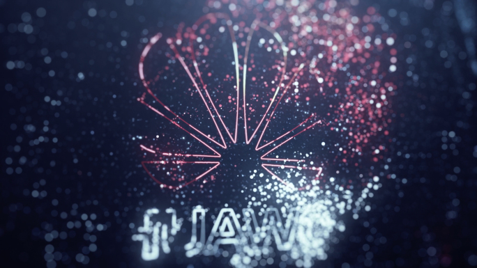 粒子LOGO飘散AE模板