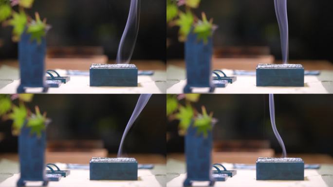 香炉 焚香 品香 一缕烟