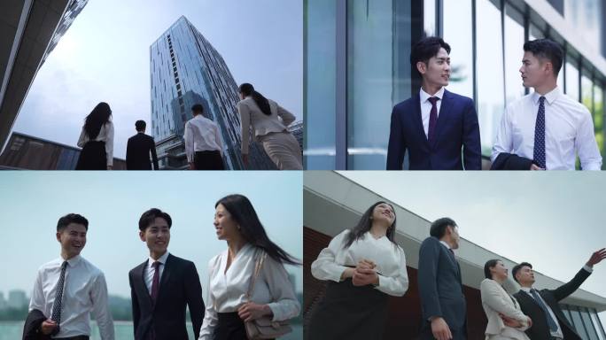 商务团队 商务人士 商务精英 商务行走