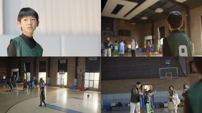 小学生篮球比赛失落