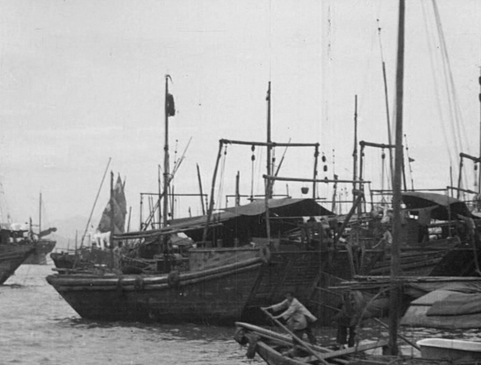 1927年香港人民生活渔民