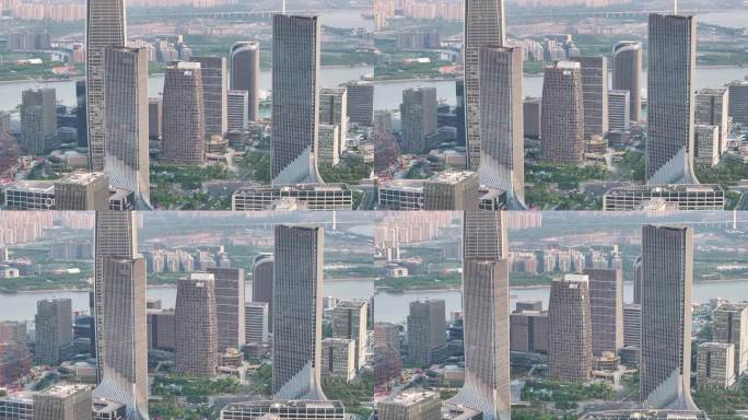 4K-Log-上海徐汇滨江、腾讯滨江大厦