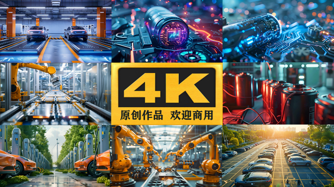 【4K】新能源车 电动车