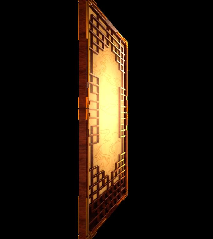 -单块屏风旋转