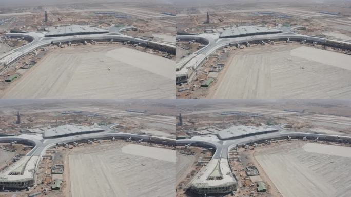 内蒙古呼和浩特和林格尔建设中的新机场