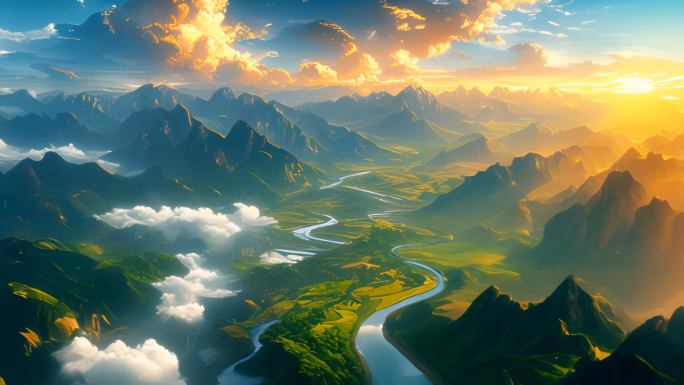 壮丽山河（山合集）