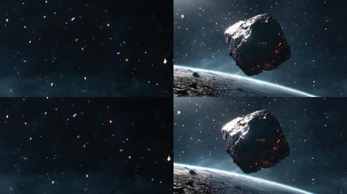陨石 矿石 宇宙 太空 空间行星 小行星