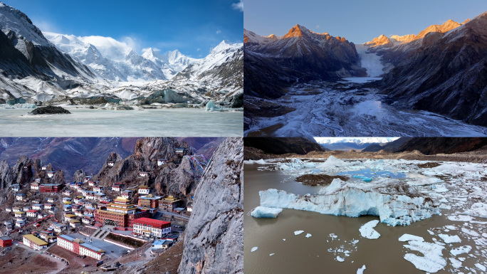 西藏昌都全域风景延时&航拍