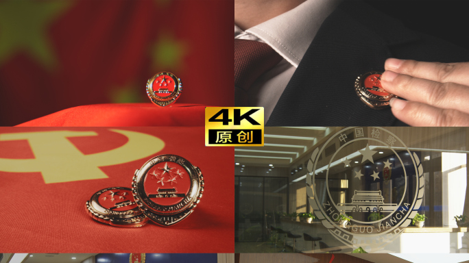 4K检徽 检察院 检察官