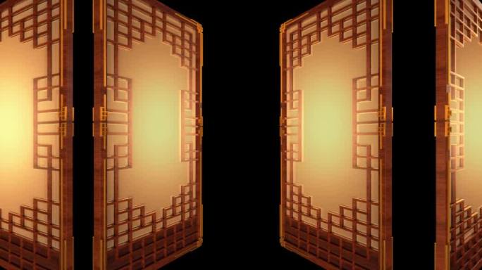 屏风动画