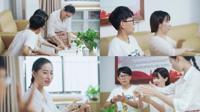 手语学习教学聋哑人培训关爱残疾人