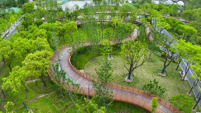 上海西岸自然艺术公园篮球场徐汇区华泾港