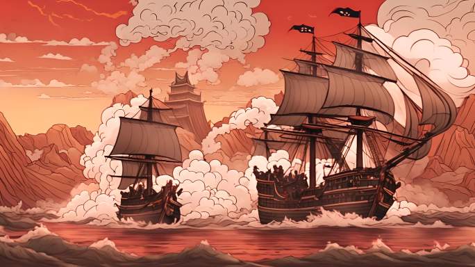 古代帆船远航贸易战争