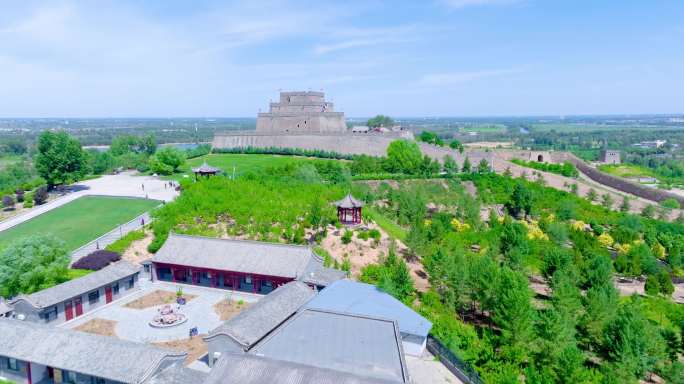 陕西省榆林市镇北台长城景区