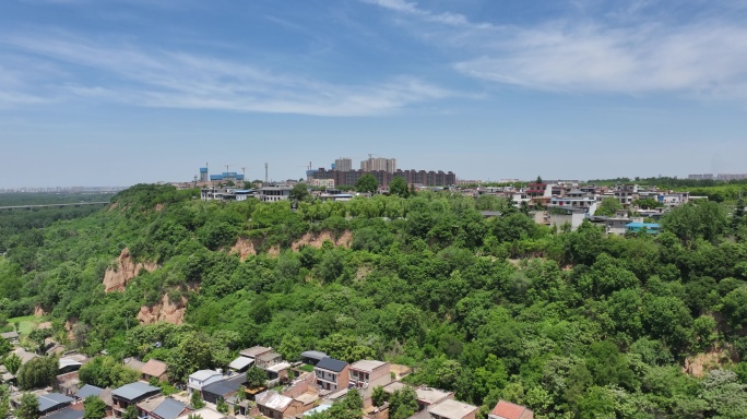 高清航拍乡村振兴素材视频