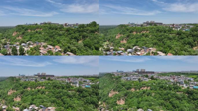 高清航拍乡村振兴素材视频