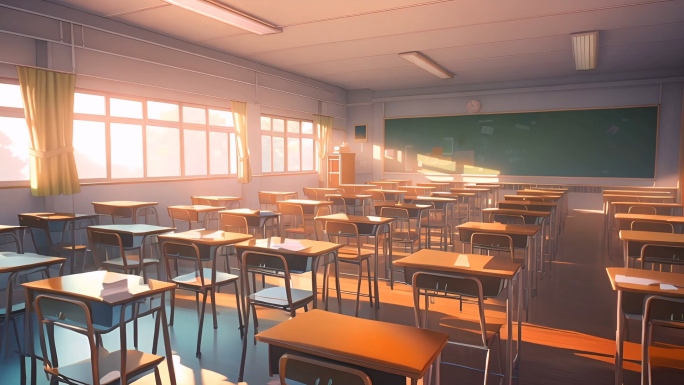 学校校园教室动漫合集