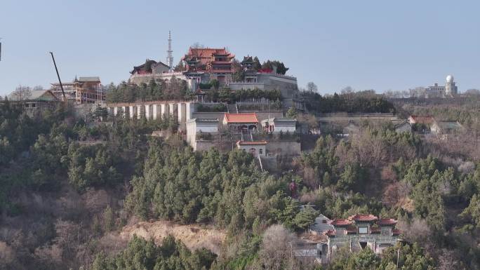 延安市清凉山4K高清航拍