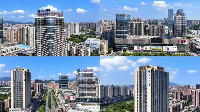 江门 汇悦城 大融城 航拍