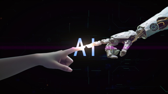 手指触摸 AI机器人