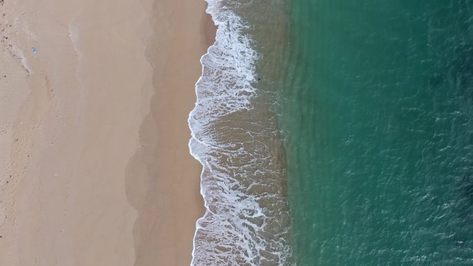 海水海浪沙滩海岸线