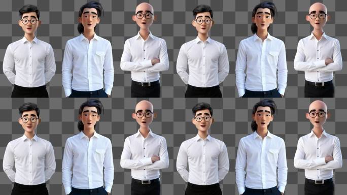 白衬衫男性演讲