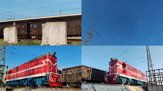 东风火车　廉江火车站