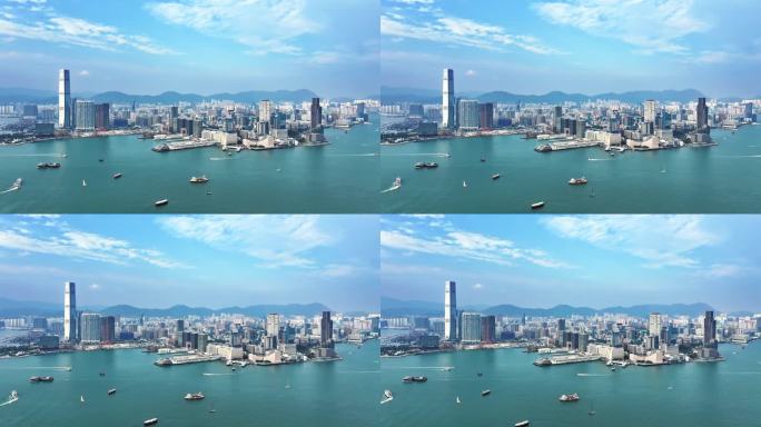 香港维多利亚港 尖沙咀