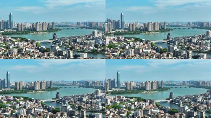 惠州城市航拍