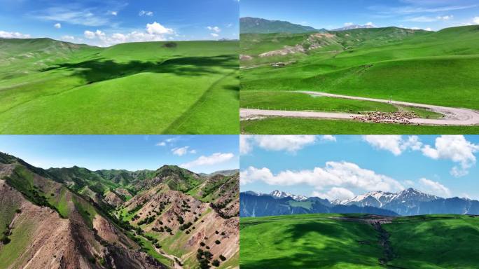 新疆唯美震撼航拍合集（托乎拉苏）2