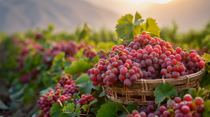 歌曲《满山的葡萄红艳艳》