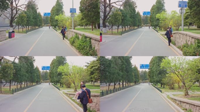 北京大学未名湖畔花园道路2