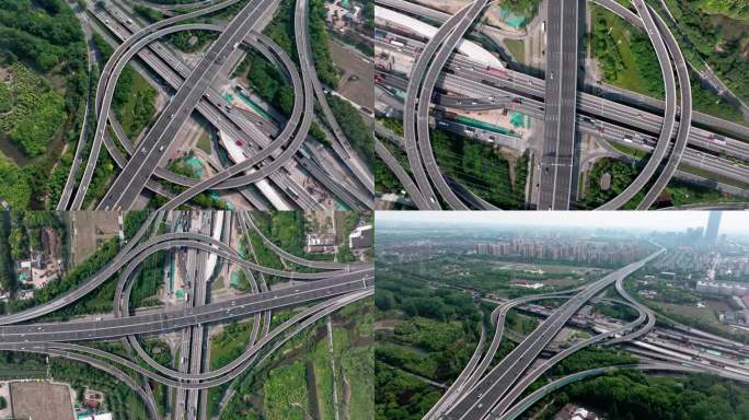 上海华夏高架外环高速路