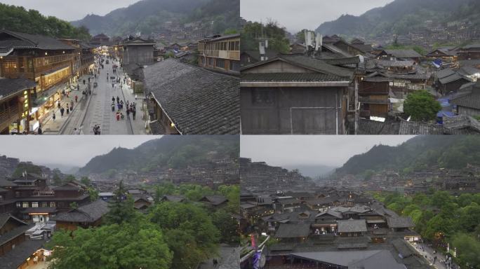 西江千户苗寨航拍