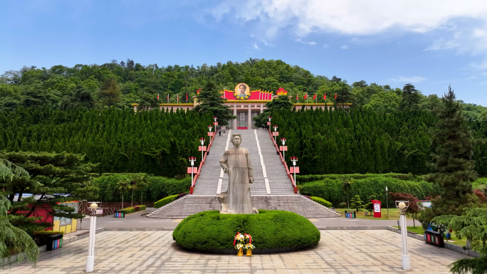 萍乡市安源路况工人纪念馆及周围建筑