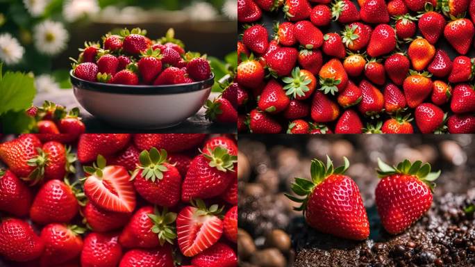 【19组镜】草莓
