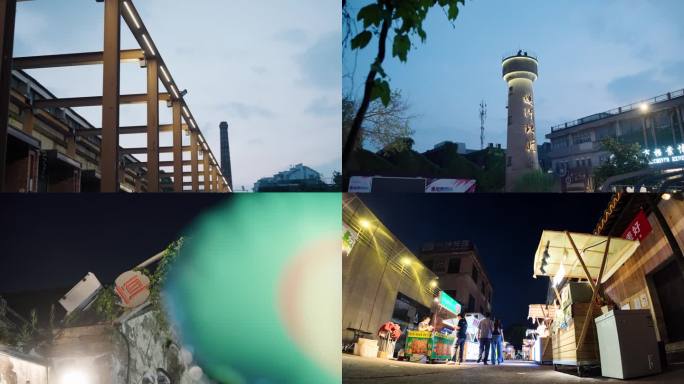 三堡街运河五号夜景