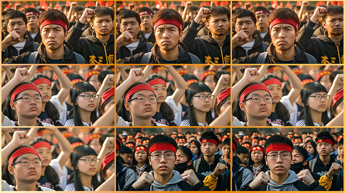 成人宣誓仪式高考出征宣誓学生青年誓师大会