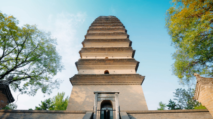 西安小雁塔 西安博物院