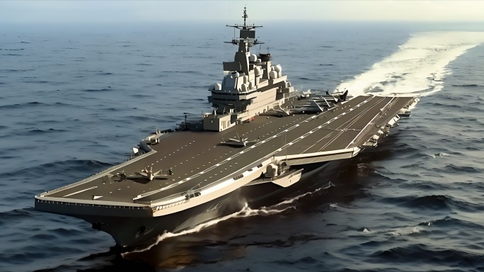 大气磅礴航母编队自主设计建造国产大国重器