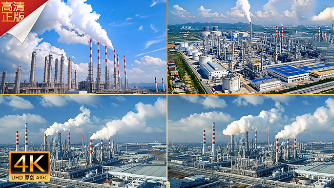 大型石化项目 炼油厂石油精炼厂 原油期货