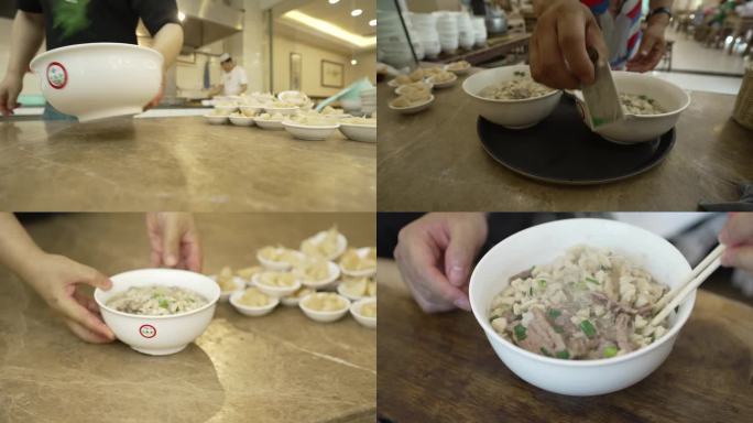 西安牛肉泡馍传统美食特色