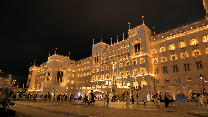 横琴 励骏庞都广场 曼努式建筑风格