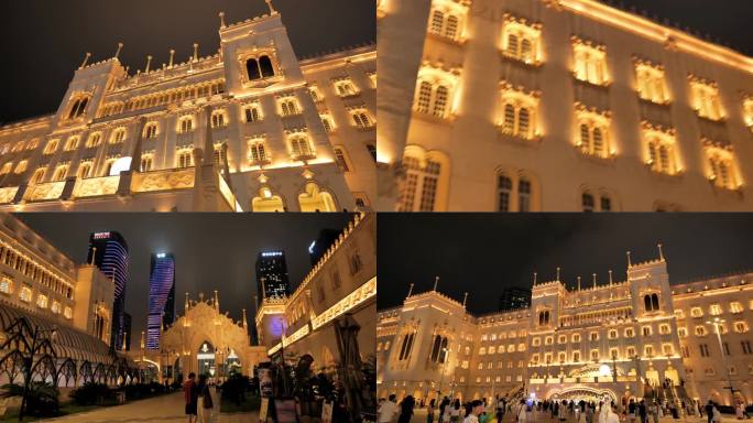 横琴 励骏庞都广场 曼努式建筑风格